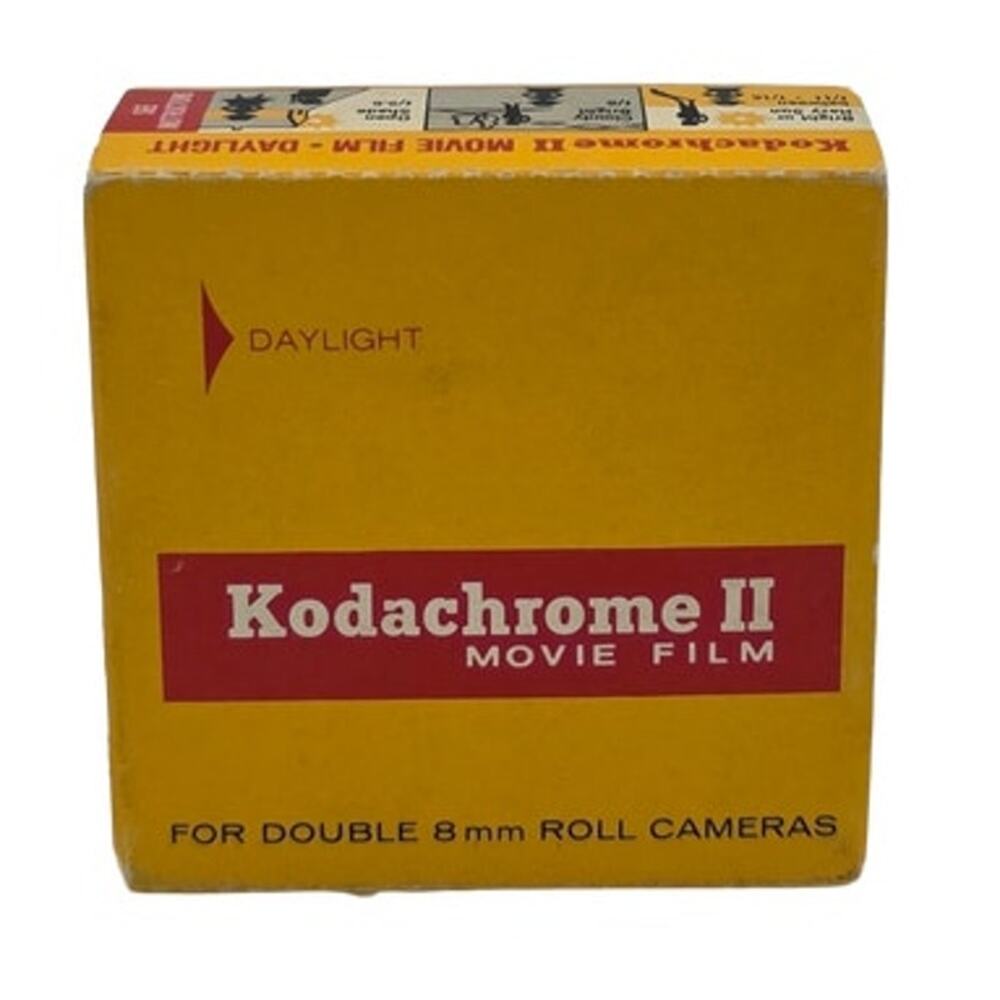 Vintage 1970's Sealed Kodachrome II Daylight Movie Film 8mm Roll Camera Expired